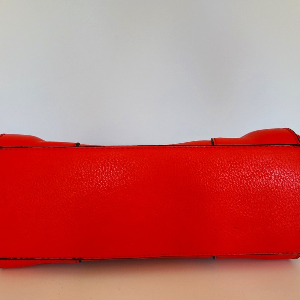 Parfois Red Vegan Faux Leather Medium Cross Body Bag, Tote Handles, GUC - Picture 6 of 12